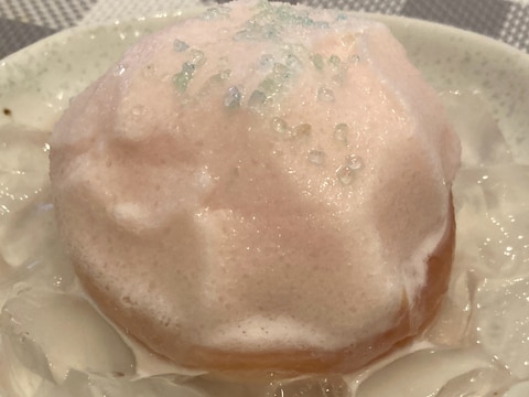 ひんやりデザート・桃のコンポート